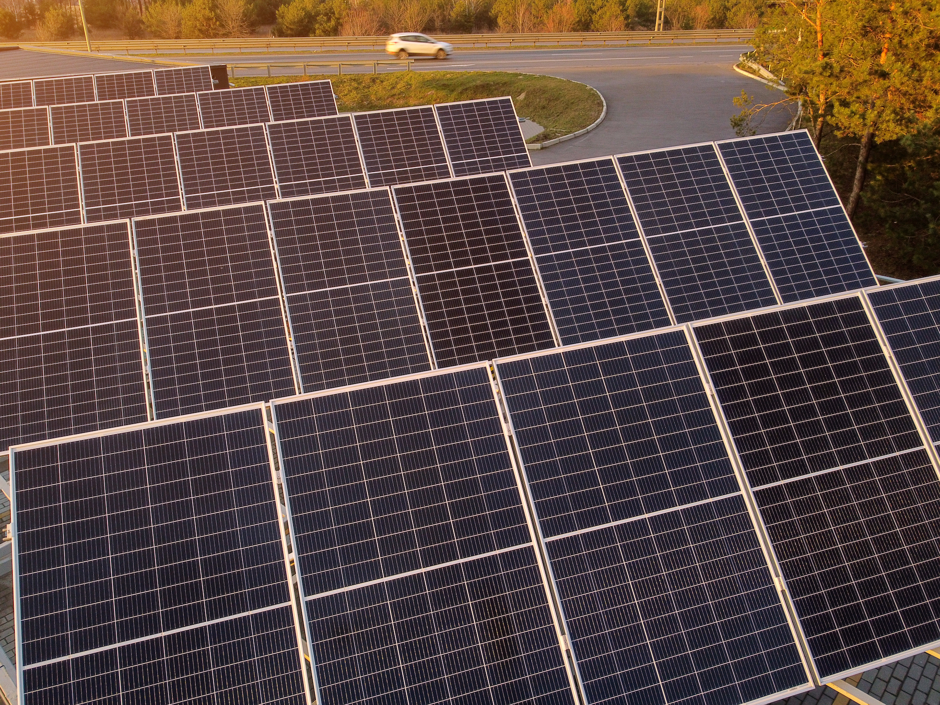 Commercial Solar Installation